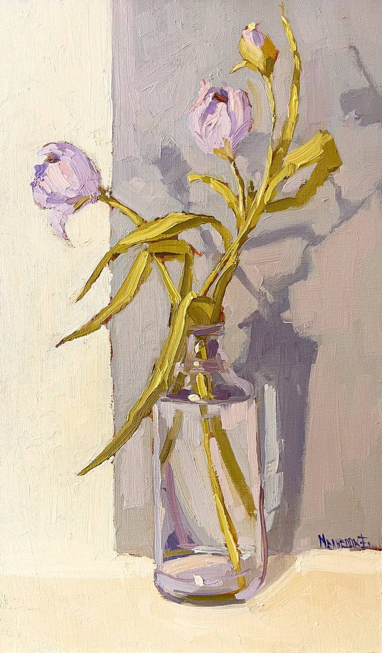 Original  Painting by ekaterina medvedok