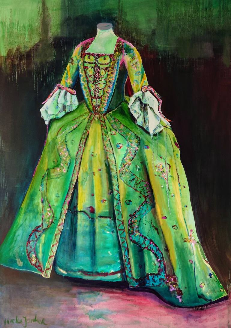 Print of Figurative Fashion Painting by Mieke Jonker